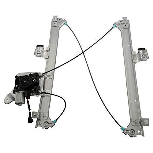 Image of TRQ Power Window Regulator & Motor Rear Passenger Right RH for Chevy GMC Cadillac