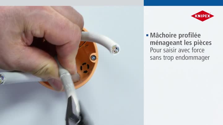 Pince Multifonctions Knipex 200mm - 6 En 1 Pour électriciens Professionnels