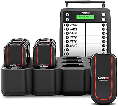 Restaurant Server Paging Pro (6 Pagers Included)