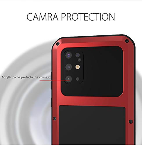 Coque Samsung S20 Plus métallique pour éviter la casse d'écran