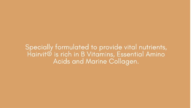 HealthAid Hair-VIT, 30 Capsules, Once Daily, Vital Nutrients for Strong, Thick, & Shiny Hair, Rich in B- Vitamins & Essential Amino Acids
