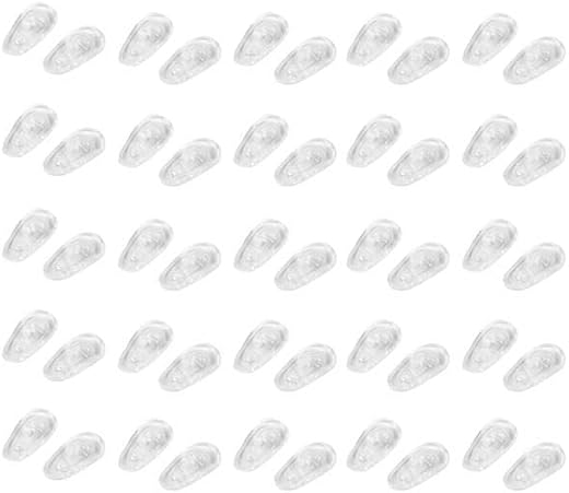 ECOMISTIQ®30x25 Pairs S09 Screw in Silicone Eyeglass Sunglass Nose Pads|Health & Beauty|Vision Care|Other Vision Care