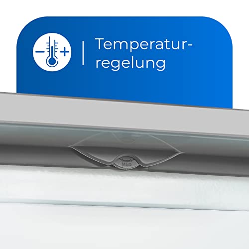 Foto von Exquisit Gefrierschrank GS81-040C inoxlook | Tiefkühlschrank klein 87 l Nutzinhalt | 4 Sterne Gefrieren | Gefrierschrank klein