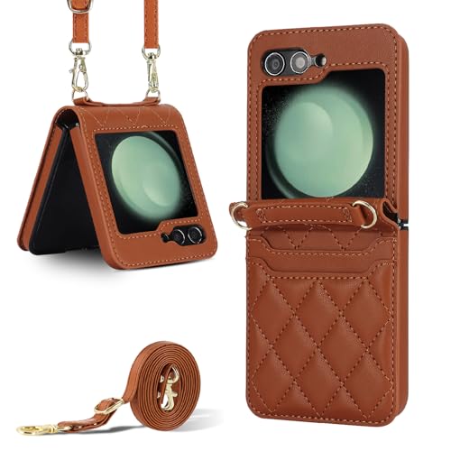 Housse Galaxy Z Flip 6 portefeuille pour voyager léger lors de vos sorties