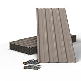 GDPFN 10pcs Galvanized Steel Roof Panels