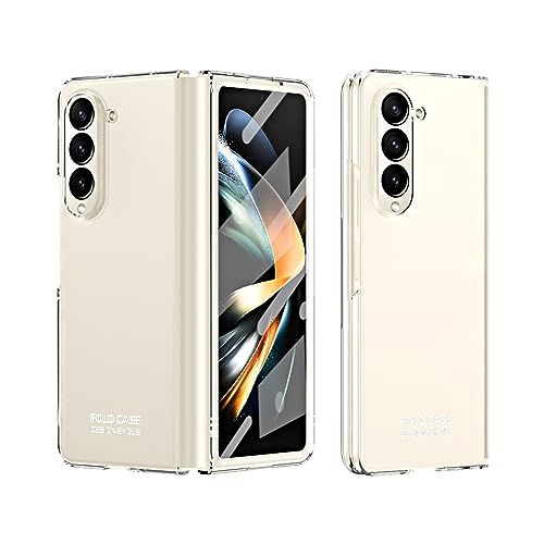 Coque Galaxy Z Fold 5 transparente idéale pour le travail et le quotidien