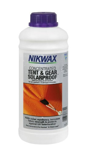 Nikwax Pflegemittel Tent & Gear Solarproof, 1l (vpe 6) Conc. - Cuidado Personal para Acampada, Color Blanco
