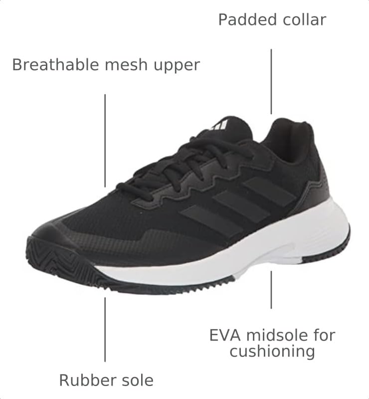 Image of adidas Men's Gamecourt 2 Tennis Shoes