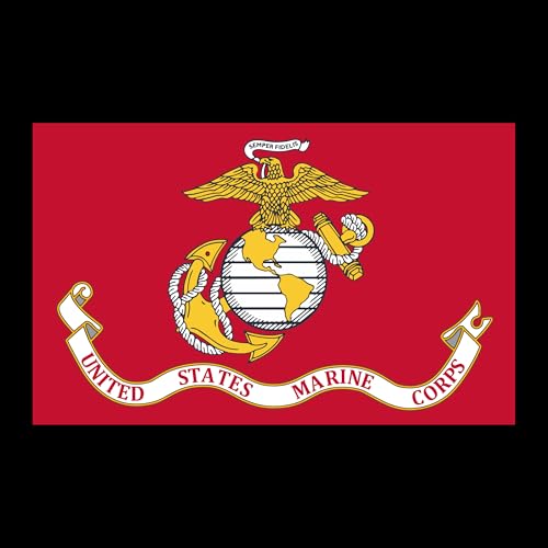 USMC Flag Vinyl Vehicle Decal
