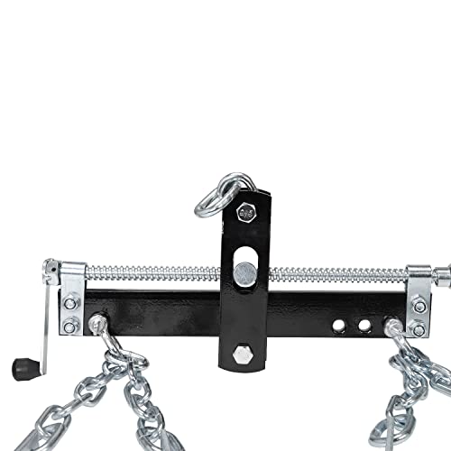 Image of Big RED AT32100BR Torin Engine Hoist Shop Crane Accessory: Steel 3 Position Engine Leveler with Adjustable Handle, 3 /4 Ton (1,500 lb) Capacity, Black