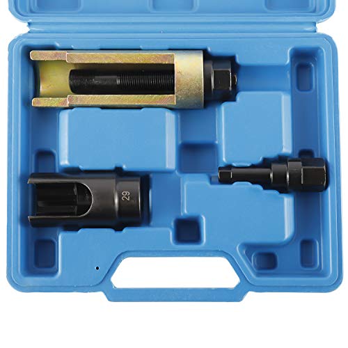 FreeTec Kit di Estrattori Iniettori Diesel, Set di 3 Estrattori di Iniettori Cassetta degli Attrezzi per Motori Diesel Estrattore di Ugelli per Iniettori CDI Diesel di Iniezione - 4