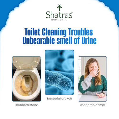 Image of Shatras Home Care 10X Extra Cleaning Power Toilet Cleaner - 5 Liter | Eliminates 99.9% of Germs | Tough Stain Remover & Odor Control | Extra Strength Formula