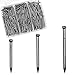OMOTOOL Hardware Kohlenstoffstahl-Nägel-Sortiment-Set (280 Stück), verzinkte Nägel zum Aufhängen von Bildern und Holzbearbeitung, Beton Stahlnägel für Fußleisten und Holzbearbeitung