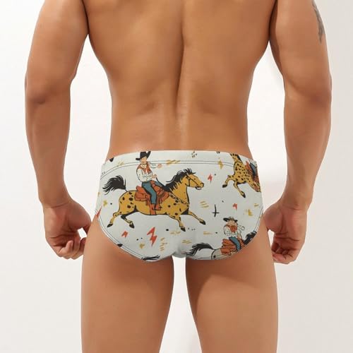 Yeehaw State of Mind Men's Swim Brief Sexy Bikini Swimwear Swimsuit Trunks Bathing Suits2