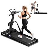 FLEXISPOT DynamicX Ultra 4 in 1, Tapis Roulant, Vogatore e Sistema di Allenamento con Cavi, Attrezzo Fitness Pieghevole per Casa, 100% Pronto all'Uso, Salvaspazio, Carico Massimo 300 kg