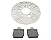 Produktbild Bremsbeläge Bremsscheibe Set Satz Hinten für Yamaha Aerox & MBK Nitro