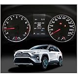 ITrims Car Accessories for Toyota RAV4 2019 2020 2021 2022 2023 TPMS Display Tyre Pressure Monitoring System Dash Board Display 1 Set