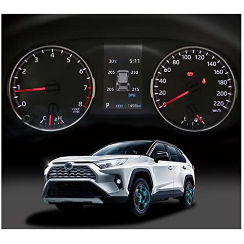 ITrims Car Accessories for Toyota RAV4 2019 2020 2021 2022 2023 TPMS Display Tyre Pressure Monitoring System Dash Board Display 1 Set