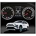 ITrims Car Accessories for Toyota RAV4 2019 2020 2021 2022 2023 TPMS Display Tyre Pressure Monitoring System Dash Board Display 1 Set