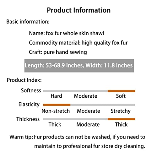 Daisha Unisex Winter Long Scarf Neck Warmer Shawl,Cold Weather Thick Warm Fox Fur Scarves,Noble Christmas New Year Gift., White, 175*30 Cm #TOP3