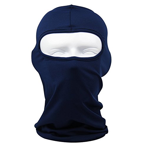 Lycra Quick Dry Breathable Well Full Face Mask Soft Skin-Friendly Balaclava Hood for Motorcycle Ski Cycling and Other
