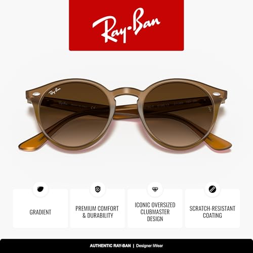 Image of Ray-Ban RB2180F Round Sunglasses for Men for Women