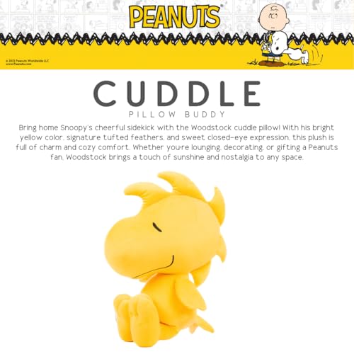 Image of Peanuts Woodstock Bedding Super Soft Cozy Cuddle Pillow, (Officially Licensed Product) by Franco
