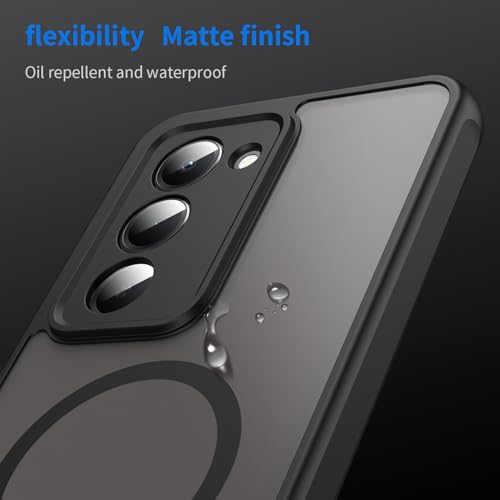 Image of Compatible with REDMI 15 (171mm) Case Cover,Compatible with MagSafe,Anti-Fall,Compatible with Xiaomi Redmi 15 (171mm) 25062RN2DY Cell Protective Phone Case Black