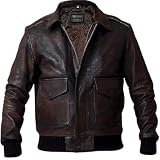 Desired Jackets Mens G-1 Fur Collar US Navy Flight...