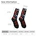 XZDWPY Hummingbird Unisex Mid-Calf Socks 2 Black-2 Polyester Skin-Friendly Moisture-Wicking Fashionable Crew Socks