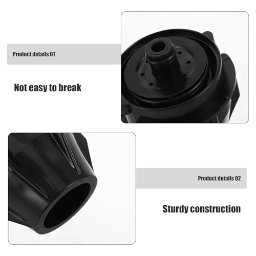 VOSAREA Soda Valve Nozzle Precision Valve Nozzle Universal Soda Maker Parts For Drink Dispenser Replacement Ideal For Restaurants And Bar Black - Thumbnail 6