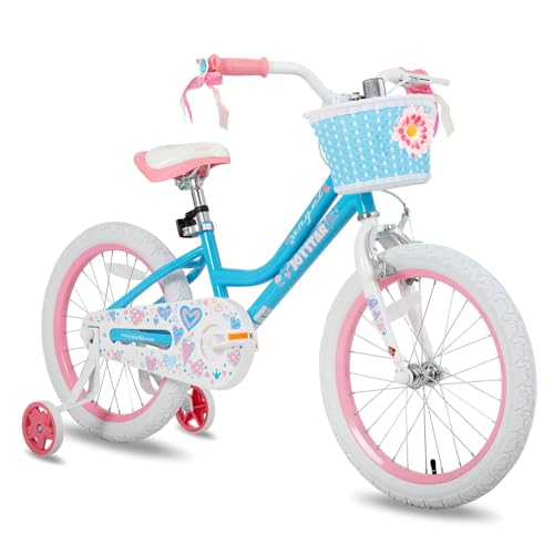 JOYSTAR 18 Inch Girls Bike for 5-9 Years Old Kids Bike for Ages 5-8 Years Girls...