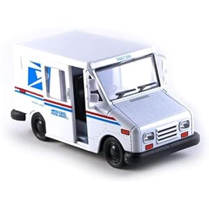 United States Postal Mail Truck USPS 1987 Grumman LLV 1:36 Scale Die Cast Metal 5 Inch Model Toy Truck