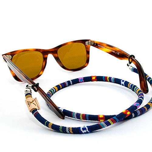 Cordon à lunettes Cabrera SAGONE fait main en cordon nautique élégant