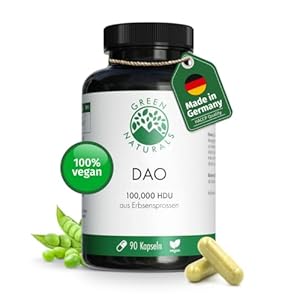 Green Naturals DAO Kapseln 100.000 HDU Vegan