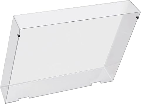 Turntable Dust Cover for Audio-Technica AT-LPW30/LPW40-3mm Clear Acrylic Protector Shield | Custom Fit for LPW30, LPW40 Record Players