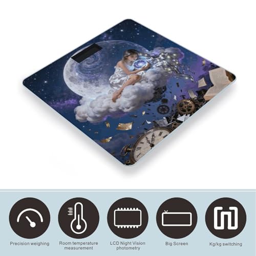 Báscula digital para baño BTCOWZRV Body Weight Scale miniatura 3