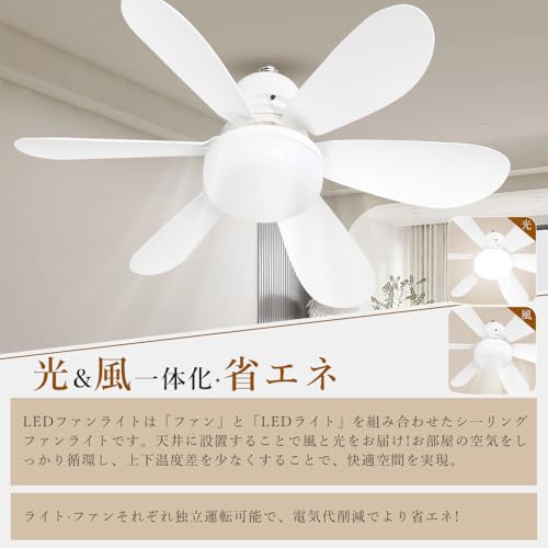 MEEKU シーリングファンライト TS-A1 の商品画像 5