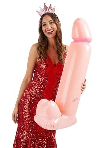 Inflatable Penis Willy Balloon 2.7 Ft Giant Penis Inflatable Naughty Dicks Party Decoration Pennis Blow Up Willy Dick Balloons