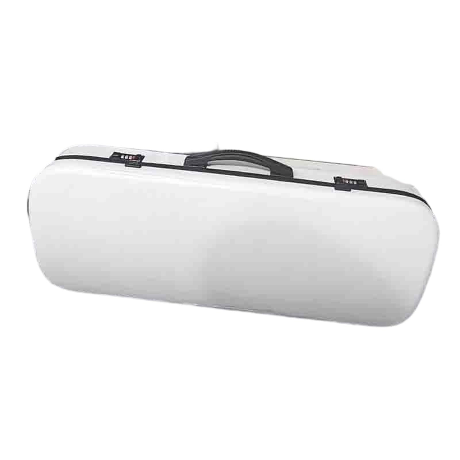 Accesorios Profesionales Violin Estuche Rígido Para Violín Doble De Fibra De Carbono 4/4 Con Forma Cuadrada Ajustable
