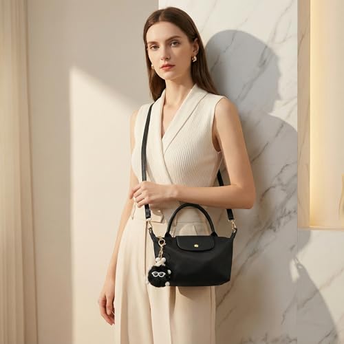 Mini bolso cruzado pequeño para mujer en nylon miniatura 3