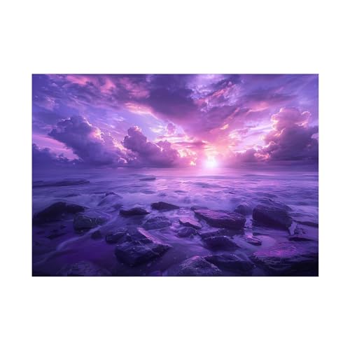 Tableaux decoratifs muraux abstrait paysage marin moderne 40x60cm