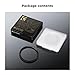 K&F Concept 72-77mm Magnetic Filter Adapter Ring, for 52mm Lens Install 77mm Magnetic Filter