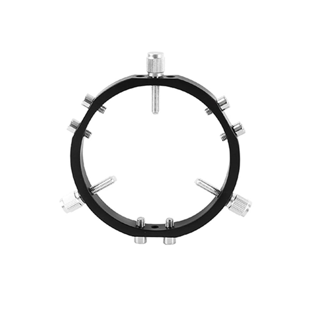 Soporte para Star Finder 3 puntos para la Astrfotografía con anillos de bloqueo para de telescopio Finder Pointer 100mm negro