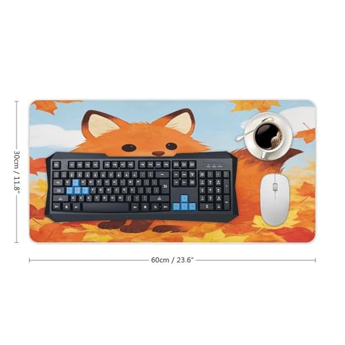 Burnt Orange Desk Pad Escritorio Impermeable Grande miniatura 2