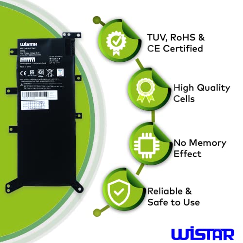 Image of WISTAR C21N1347 Laptop Battery Compatible for Asus X555 X555L X555LA X555LD F554L F555L X555LB X555LF X555LJ