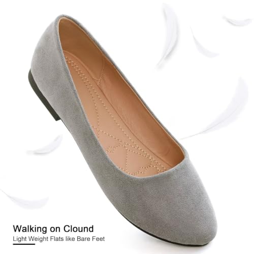 Image of SAILING LU Casual Shoes for Women Dressy Ballet Flats