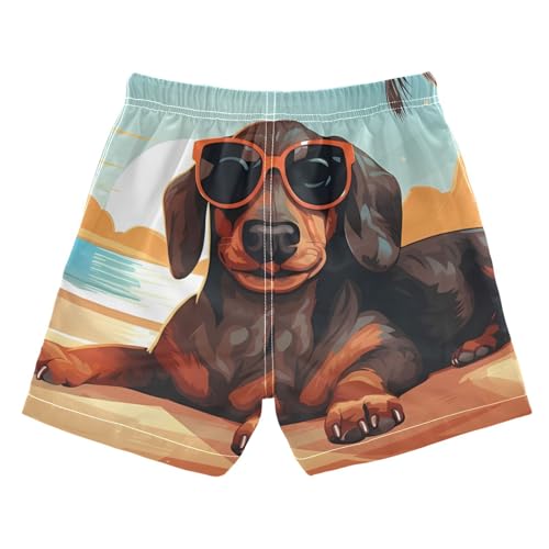 Boys Swim Trunks, Marine Animal Beach Board Shorts2