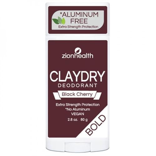 ClayDry Natural Deodorant- Black Cherry UNISEX