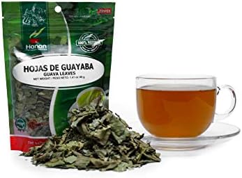 Hanan Peruvian Secrets Hojas De Guayaba Herbal Tea | 100% Natural Guava Leaves | 1.41oz / 40g | Naturally Supports Occasional Stomach Discomfort